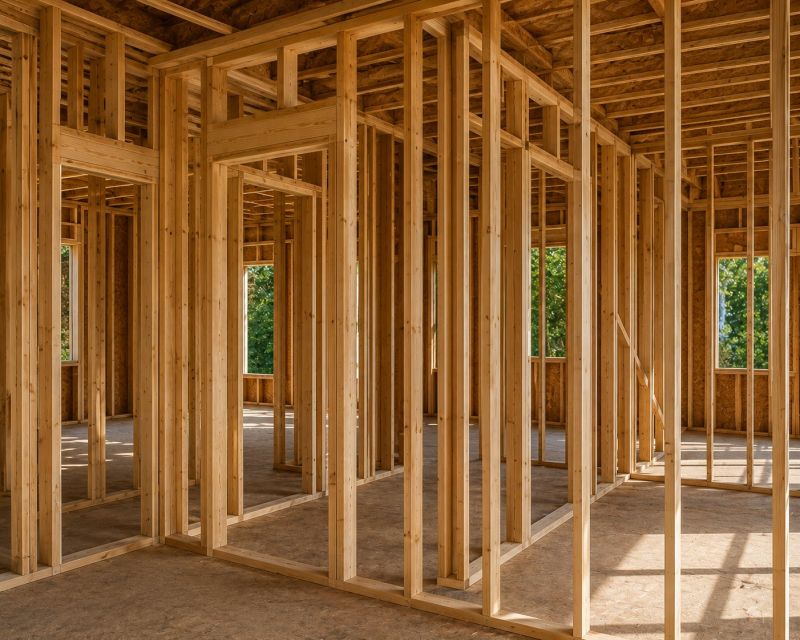Pole Barn Framing in Conroe, TX
